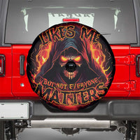 Not Everyone Likes Me Skull Reaper Spare Tire Cover - Wonder Print Shop