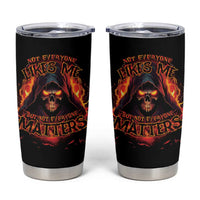 Not Everyone Likes Me Skull Reaper Tumbler Cup - Wonder Print Shop