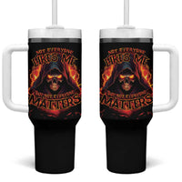 Not Everyone Likes Me Skull Reaper Tumbler With Handle - Wonder Print Shop