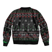 Santa Claus With African Traditional Costume Bomber Jacket Christmas - Wonder Print Shop