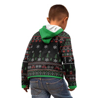 Santa Claus With African Traditional Costume Kid Hoodie Christmas - Wonder Print Shop