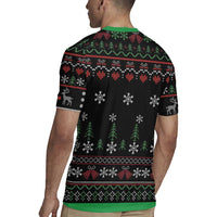 Santa Claus With African Traditional Costume Rugby Jersey Christmas - Wonder Print Shop