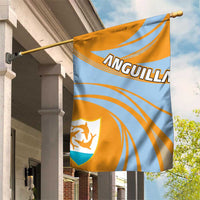 Anguilla Garden Flag Coat Of Arms Cricket Style - Wonder Print Shop