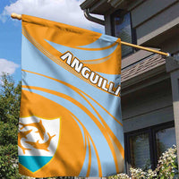 Anguilla Garden Flag Coat Of Arms Cricket Style - Wonder Print Shop