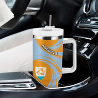 Anguilla Tumbler With Handle Coat Of Arms Cricket Style - Wonder Print Shop