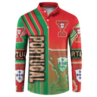 Portugal Football Button Sweatshirt Selecao das Quinas Soccer - Road To Champion