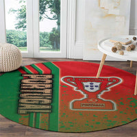 Portugal Football Round Carpet Selecao das Quinas Soccer - Road To Champion - Wonder Print Shop