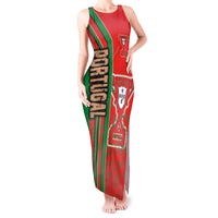 Portugal Football Tank Maxi Dress Selecao das Quinas Soccer - Road To Champion - Wonder Print Shop