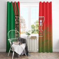 Portugal Football Window Curtain Selecao das Quinas Soccer - Road To Champion - Wonder Print Shop