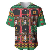 Black Nutcrackers Baseball Jersey Afro Christmas - Wonder Print Shop