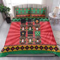 Black Nutcrackers Bedding Set Afro Christmas - Wonder Print Shop