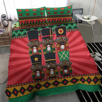 Black Nutcrackers Bedding Set Afro Christmas - Wonder Print Shop