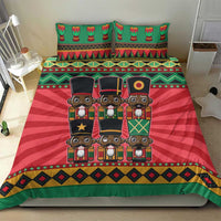 Black Nutcrackers Bedding Set Afro Christmas - Wonder Print Shop