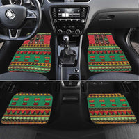 Black Nutcrackers Car Mats Afro Christmas - Wonder Print Shop
