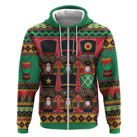 Black Nutcrackers Hoodie Afro Christmas - Wonder Print Shop