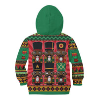 Black Nutcrackers Kid Hoodie Afro Christmas - Wonder Print Shop