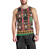 Black Nutcrackers Men Tank Top Afro Christmas - Wonder Print Shop