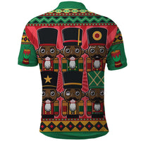 Black Nutcrackers Polo Shirt Afro Christmas - Wonder Print Shop