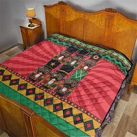 Black Nutcrackers Quilt Afro Christmas - Wonder Print Shop