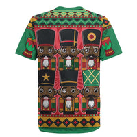 Black Nutcrackers Rugby Jersey Afro Christmas - Wonder Print Shop