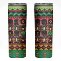 Black Nutcrackers Skinny Tumbler Afro Christmas - Wonder Print Shop