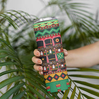 Black Nutcrackers Skinny Tumbler Afro Christmas - Wonder Print Shop