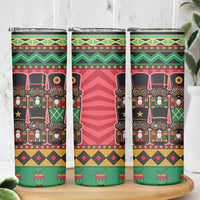 Black Nutcrackers Skinny Tumbler Afro Christmas - Wonder Print Shop