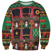 Black Nutcrackers Sweatshirt Afro Christmas - Wonder Print Shop