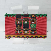 Black Nutcrackers Tablecloth Afro Christmas - Wonder Print Shop