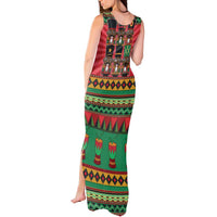Black Nutcrackers Tank Maxi Dress Afro Christmas - Wonder Print Shop