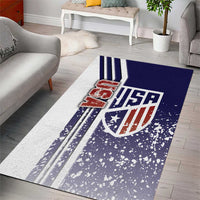 USA Soccer Area Rug The Stars and Stripes Football - Road To Champion