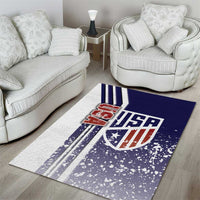 USA Soccer Area Rug The Stars and Stripes Football - Road To Champion