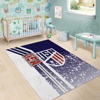 USA Soccer Area Rug The Stars and Stripes Football - Road To Champion
