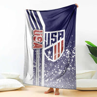USA Soccer Blanket The Stars and Stripes Football - Road To Champion