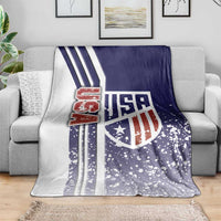 USA Soccer Blanket The Stars and Stripes Football - Road To Champion