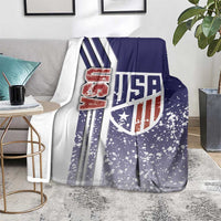 USA Soccer Blanket The Stars and Stripes Football - Road To Champion