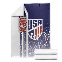 USA Soccer Blanket The Stars and Stripes Football - Road To Champion