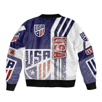 USA Soccer Bomber Jacket The Stars and Stripes Football - Road To Champion