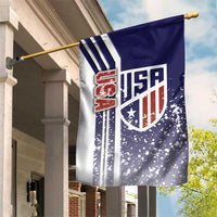 USA Soccer Garden Flag The Stars and Stripes Football - Road To Champion