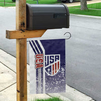USA Soccer Garden Flag The Stars and Stripes Football - Road To Champion