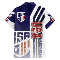 USA Soccer Hawaiian Shirt The Stars and Stripes Football - Road To Champion
