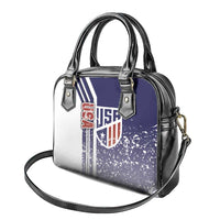 USA Soccer Shoulder Handbag The Stars and Stripes Football - Road To Champion - Wonder Print Shop