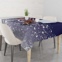 USA Soccer Tablecloth The Stars and Stripes Football - Road To Champion - Wonder Print Shop