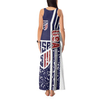 USA Soccer Tank Maxi Dress The Stars and Stripes Football - Road To Champion - Wonder Print Shop