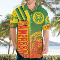 Cameroon Football Hawaiian Shirt Indomitable Lions Soccer - Road To Champion