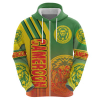Cameroon Football Hoodie Indomitable Lions Soccer - Road To Champion