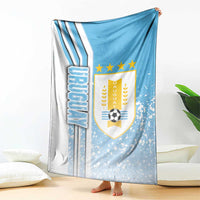 Uruguay Football Blanket Sky Blue Soccer - Road To Champion