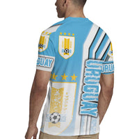 Uruguay Football Rugby Jersey Sky Blue Soccer - Road To Champion - Wonder Print Shop