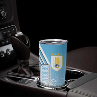Uruguay Football Tumbler Cup Sky Blue Soccer - Road To Champion