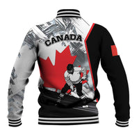 Canada Hockey Baseball Jacket Maple Leaf Sport Style